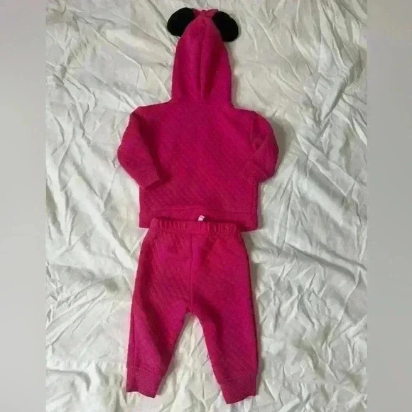 Disney Jumping Beans Minnie Mouse Set Size 6 Months Pink - Picture 4 of 12